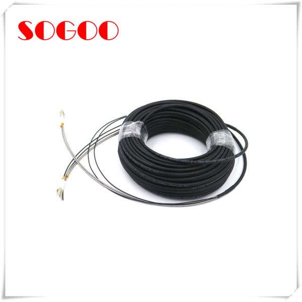 Outdoor 5G Telecom CPRI Armored Fiber Optic CPRI Duplex Patch Cords