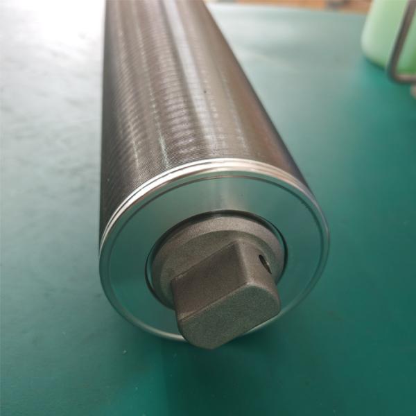 138mm Food Grade 304 Stainless Steel Belt Conveyor Drum Motor Roller For Food Processing Industry