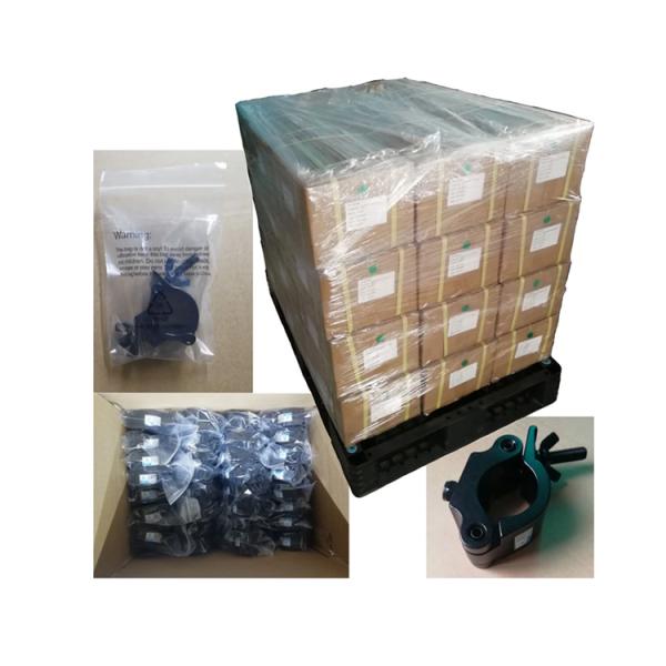 75kg Scaffolding Clamps Light Duty Half Coupler With Eye Bolt