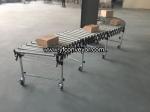Gravity Roller Flexible Conveyors applied in loading docks/plant floors/shipping