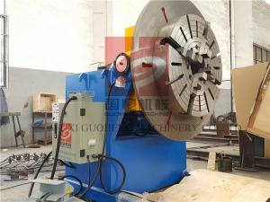 600KG Rotary Welding Positioner with Quick Chuck / Clamper ,  Rotary Positioners
