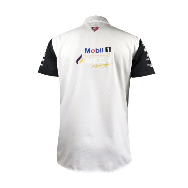 Racing Team 3D Printed Plus Size Sportswear Polo for Men OEM Custom Logos Printing