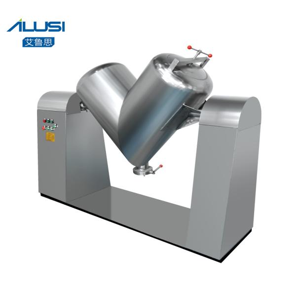 Dry Powder Cone V Type Granule Mixer Industrial Stainless Steel Blender Mixer Machine