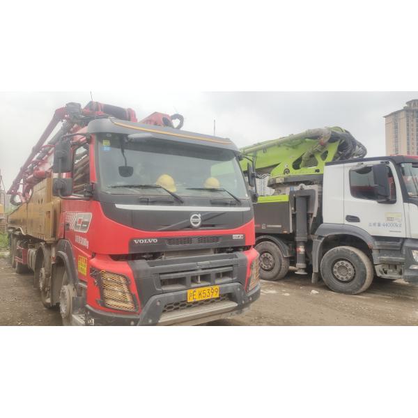 Used SANY concrete pump truck for sale, Mercedes Benz chassis