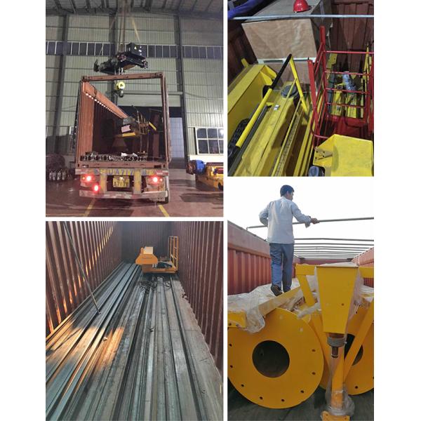 Stationary Crane Lifting Equipment , 360 Degree Rotation 1T Jib Arm Crane