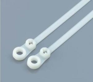 China Stainless steel inlay block mountable head cable ties on sale