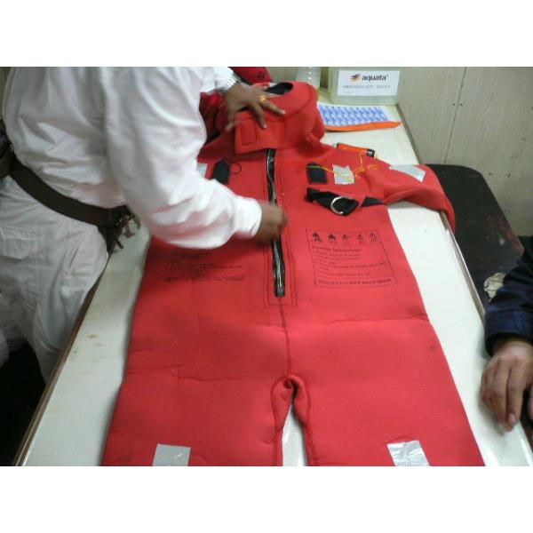 Immersion suits with thermal protective aid for sales
