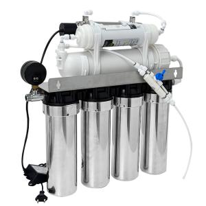 Reverse Osmosis UV Water Purifier 0.0001microns 600G For Direct Drinking Water