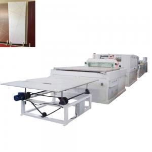 China Wpc Board Production Line / Wpc Door Making Machine on sale