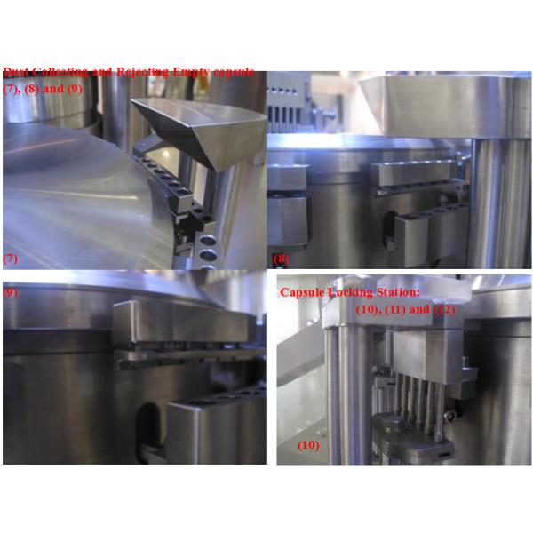 High Efficiency Fully Automatic Capsule Filling Machines GMP Standard