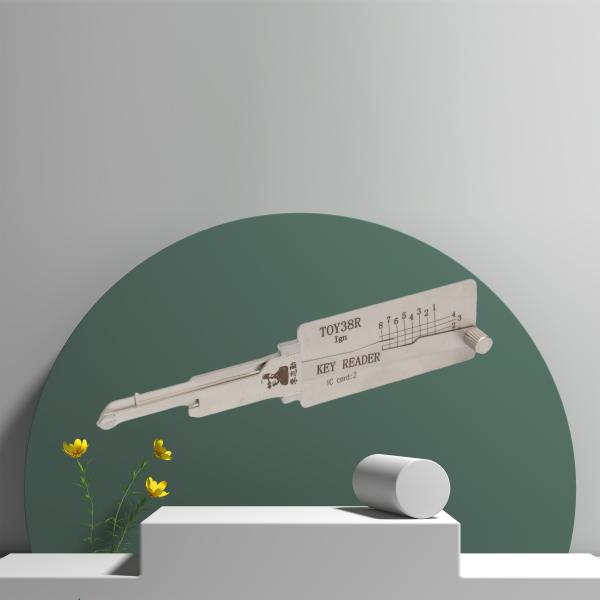 Lishi 2 In 1 Auto Lock Pick car unlock tool TOY38R TOY43 for Toyota Japan