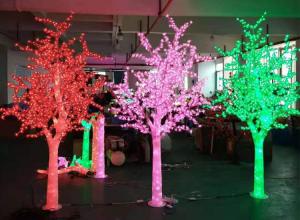 China LED tree light emitting crystal tree light Bauhinia tree light simulation LED tree light on sale