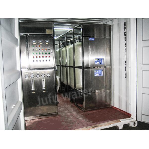 6TPH Containerized RO Water Treatment System For Drinking Water