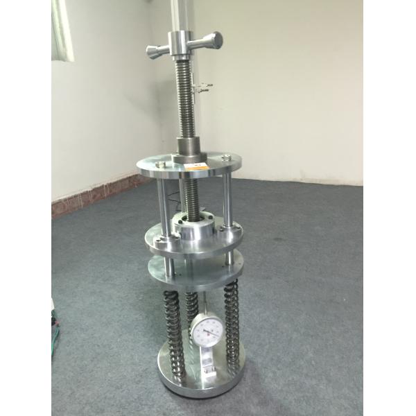 500kgf Rubber Compression Resilience Testing Machine , Rubber Compression Tester