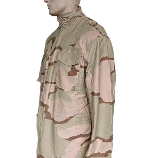 Durable Camo Battlefield Jacket With Stand Up Collar Warm Waterproof Camouflage Hooded Cotton Padded Military Jacket