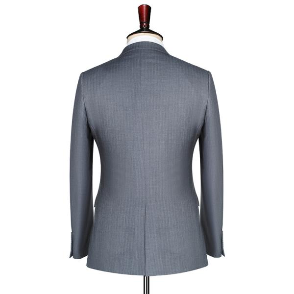 Men's Formal Suits Long Coats with Stand Collar and Professional Winter Business Design