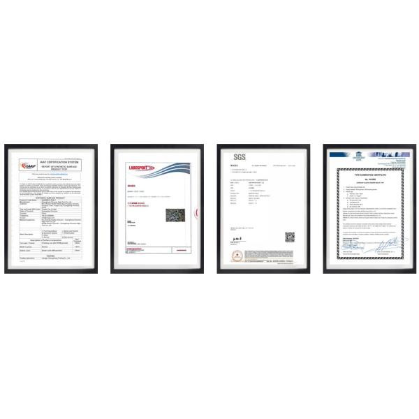 Color Full Playground Safety Flooring Odorless Rubber Granules Wear Resistant EPDM Granules