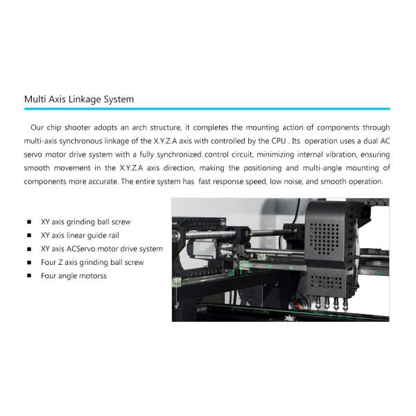 Four Head Bga Placement Pcb Pick And Place Machine For Small Scale Production