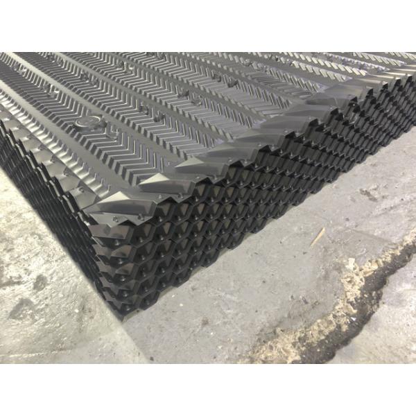 1250X2400mm Water Cooling Tower Infill Hanging Type PVC Sheet 16mm