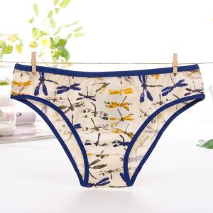 Quality Indian Printing Lycra Cotton Young Girl xxx Panty Image for sale