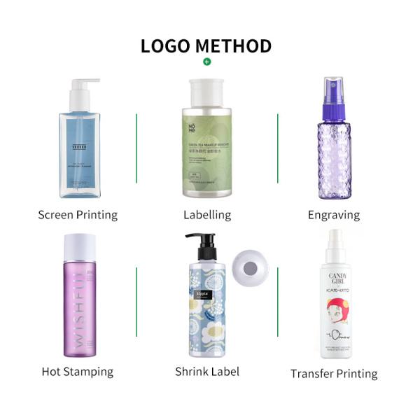 50ML 100ML Empty Body Lotion Bottles Eco Friendly PET PCR Cosmetic Packaging