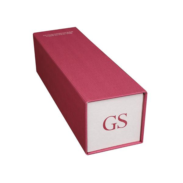 OEM Red Empty Single Wine Bottle Gift Box Sustainable For Champagne Packaging