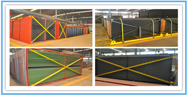 Industrial Boiler Air Preheater With Enameled Tube Carbon Steel Material