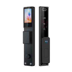 Quality Smart Door Lock with 3D Face Passcode IC Card Key Doorbell Tuya App Compatible for sale