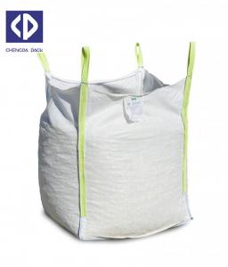 Quality 1000kg 2000kg Big FIBC Bulk Bags Discharge / Flat Bottom Moisture Proof for sale
