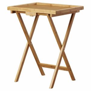 Quality 2017 new arrival folding bamboo snack tray table for sale