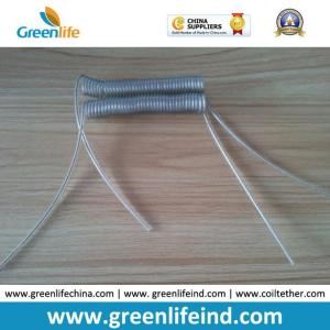 Quality Transparent Gray Steel Wire Coil Semi-finished Custom Tether for sale