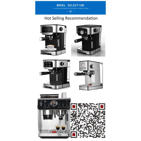 Portable Espresso Automatic Coffee Machine Commercial Multi Function Cappuccino Maker