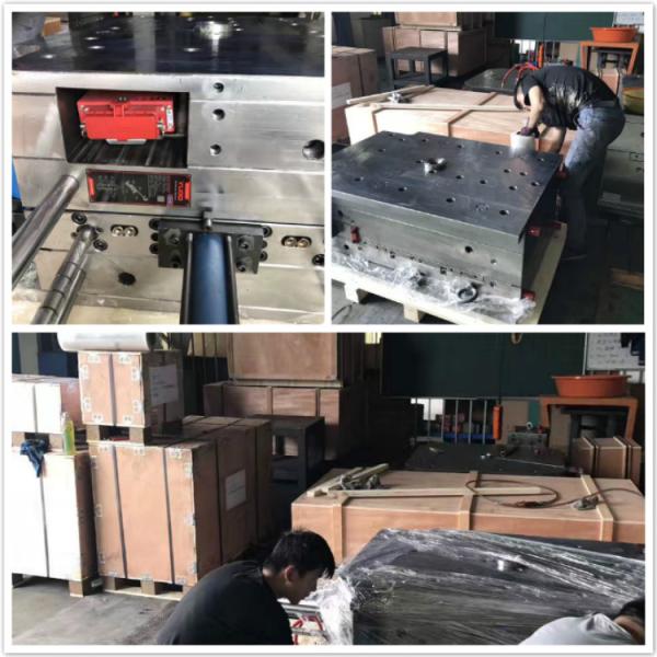 Chair Seat Plastic Injection Mould Back With Aluminum Legs Office Chair