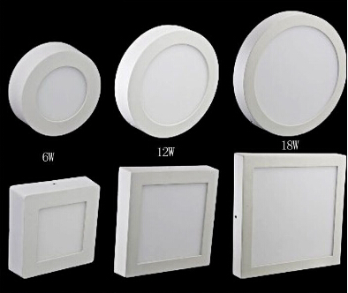 6W surface mounted round light led downlight square high efficiency dimmable