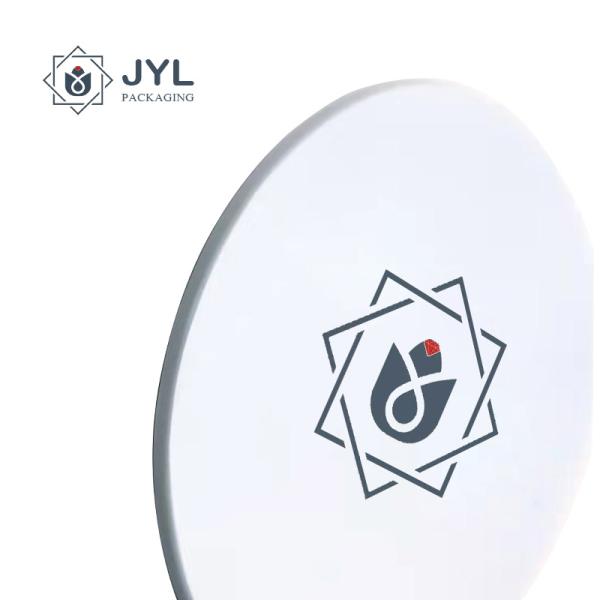 Shatterproof Silver Black Metal Candle Lids 80mm Anticorrosive