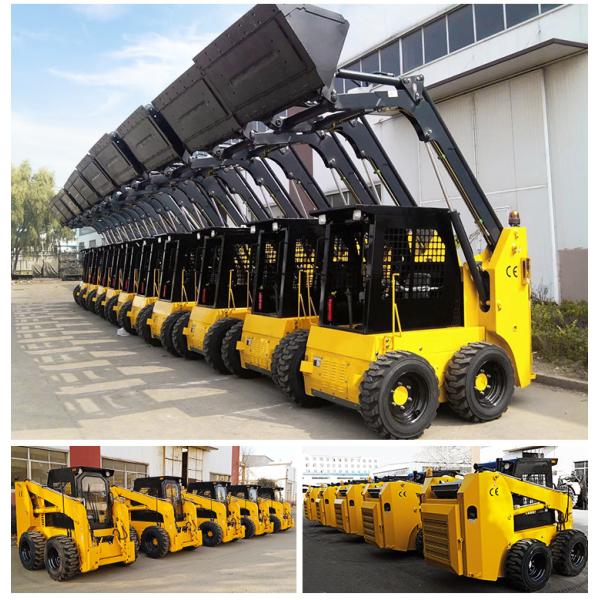 1 Tonne Mini Skidsteer Loader Small Skid Loader Easy To Use Simple Controls