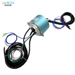 Quality 2 Channels Rotary Slip Ring Fiber Optical Joint For Encoder Servo Motor Signal Line for sale
