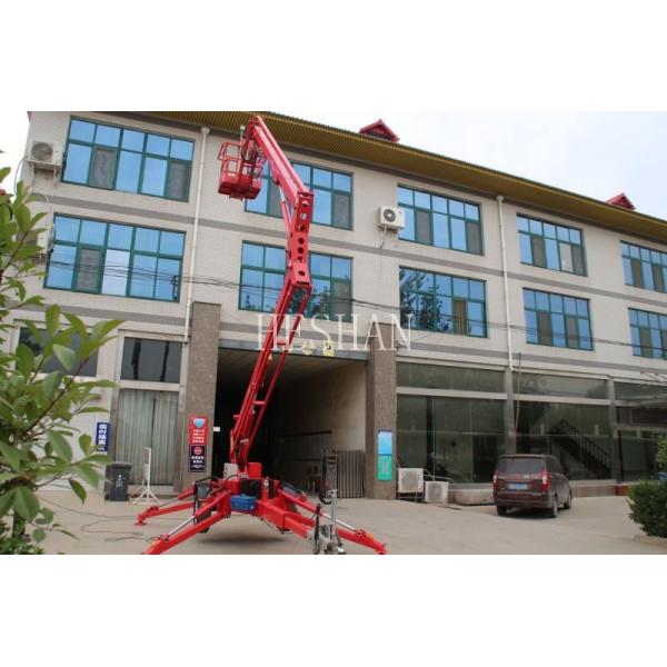 Telescopic Articulated Cherry Picker 16m Electric Towable Access Platform