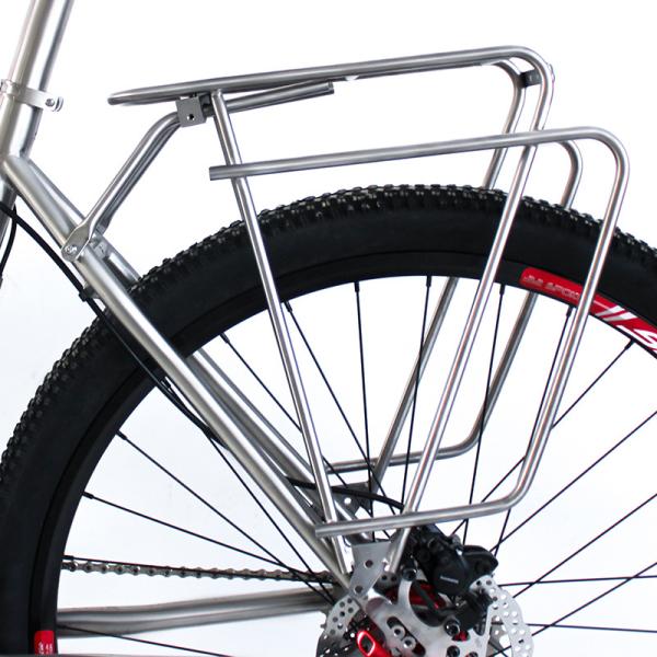 Anti Rust Titanium Bike Components Bike Carrier Pannier Customized Service