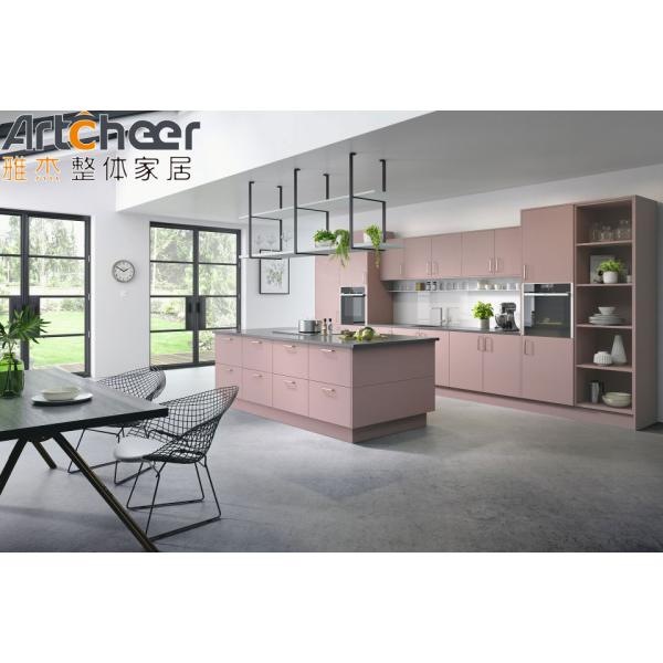 E0 Grade Plywood Storage Cabinets for Modern Style White Kitchen Cabinet Organization