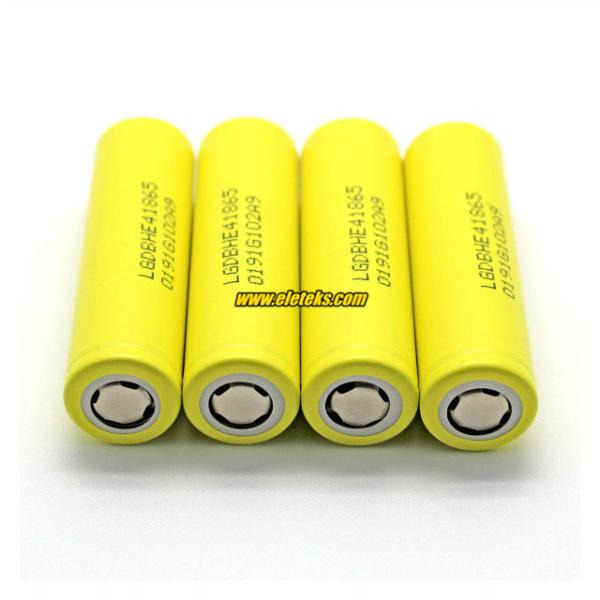 HE4 18650 2500mAh rechargeable lithium-ion high drain battery HE4 2500mAh battery for e-cig mechanical mods