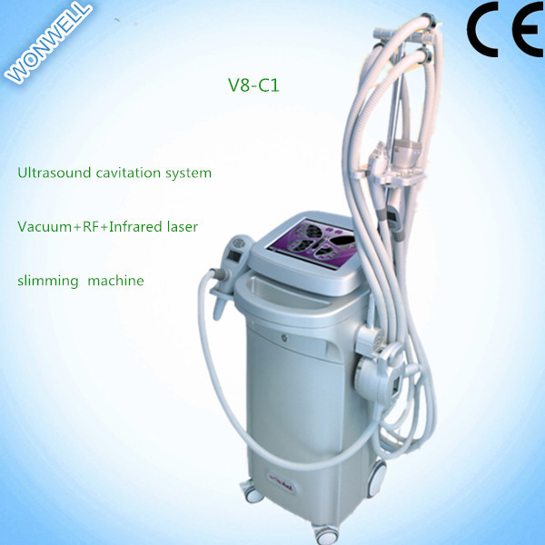 Vacuum + Bipolar RF +940 Near Infrared + Roller + liposuction Ultrasonic
