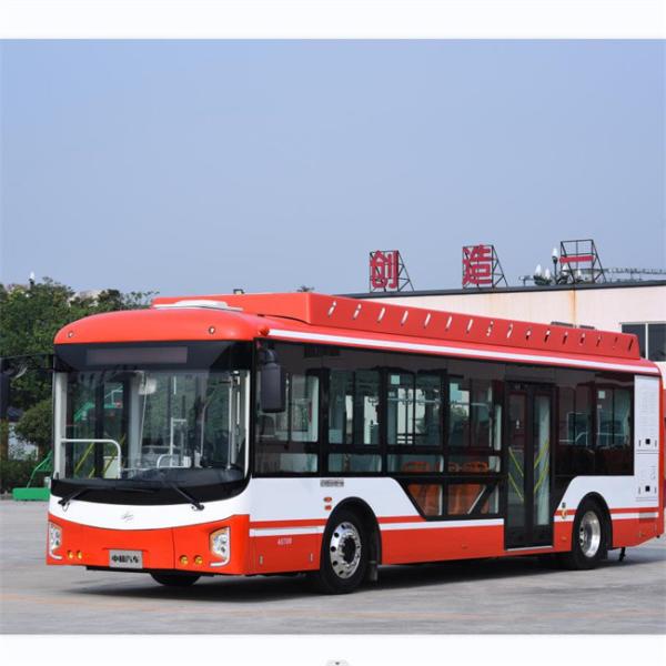 10.5m Low Entry Battery Electric Buses With Air Suspension 240kw