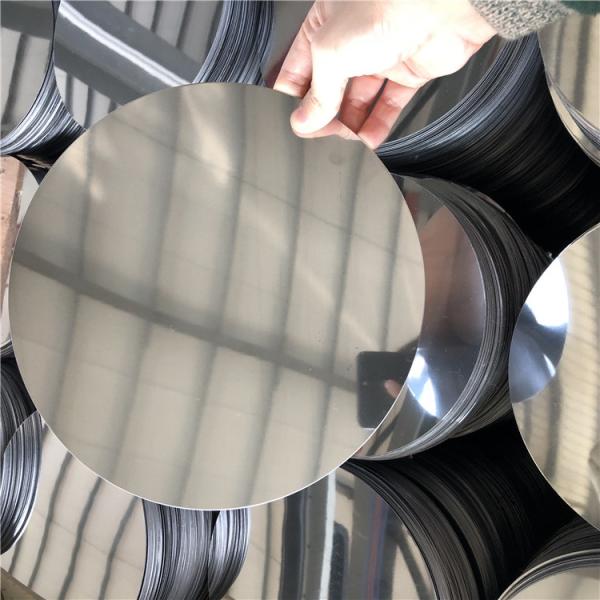 Polished SS Steel Plate Circles 410 430 Thickness 0.25mm For Cooking Utensils