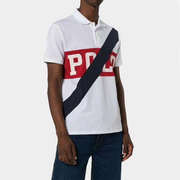 Customized Logo Mens Short Sleeve Polo Shirts , Polo Sport Shirt For Male