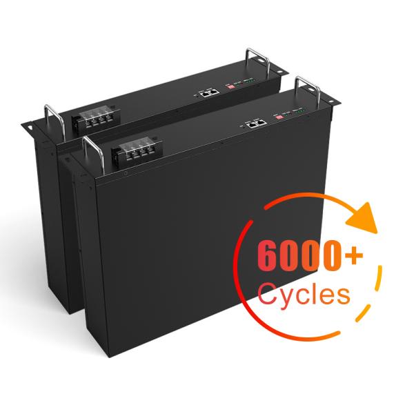 High Energy Lithium Ion Battery 48V 50Ah 100Ah LiFePO4 For Solar Energy Storage Systems
