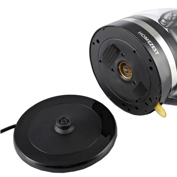 T-819F 2000W Tea Maker Electric Kettle 1.7L Stainless Steel Hot Water Electric Kettle