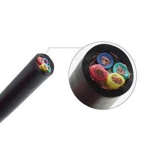 Multi Core Heat Resistant Electrical Cable KVV KVVP PVC Insulated / Sheathed