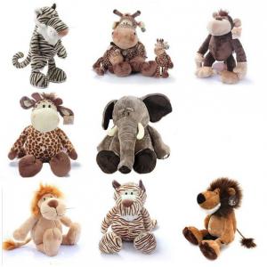 China Lovely Forest Toys Jungle Animal Stuffed Plush Toys For Promotion Gifts on sale
