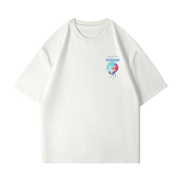 Men'S Summer Monogrammed Short Sleeve T Shirt